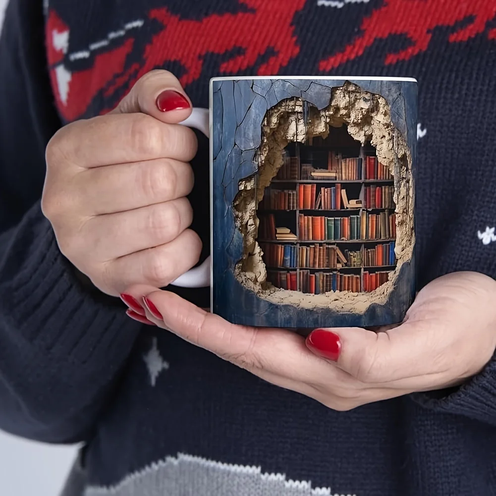 3D Gift Box Wholesale custom ceramic mug cup new design modern creative gift handmade ceramic coffee mugs