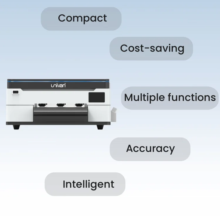 12inch Clothes Small Business L1800 XP600 Ideas Heat Transfer Printing Pet Film DTF Printing Machine DTF Printer A3