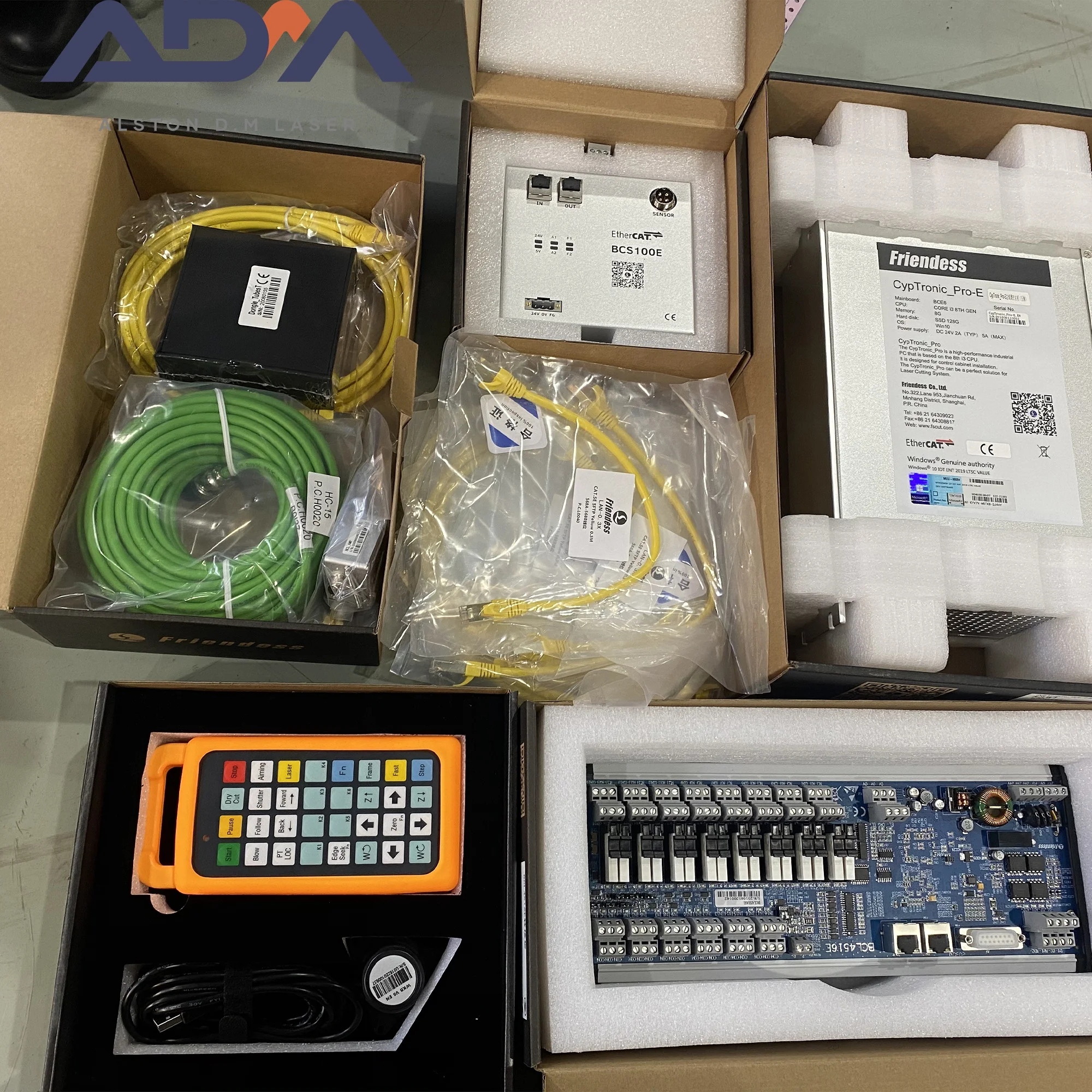 Контроллер шины FSCUT5000 EtherCAT для машины резки труб волоконно-лазерная система управления домашнего использования ресторана промышленного