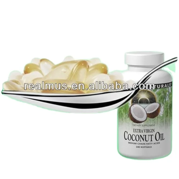 TOP sale High quality halal coconut oil skin whitening pills Chinese supplier