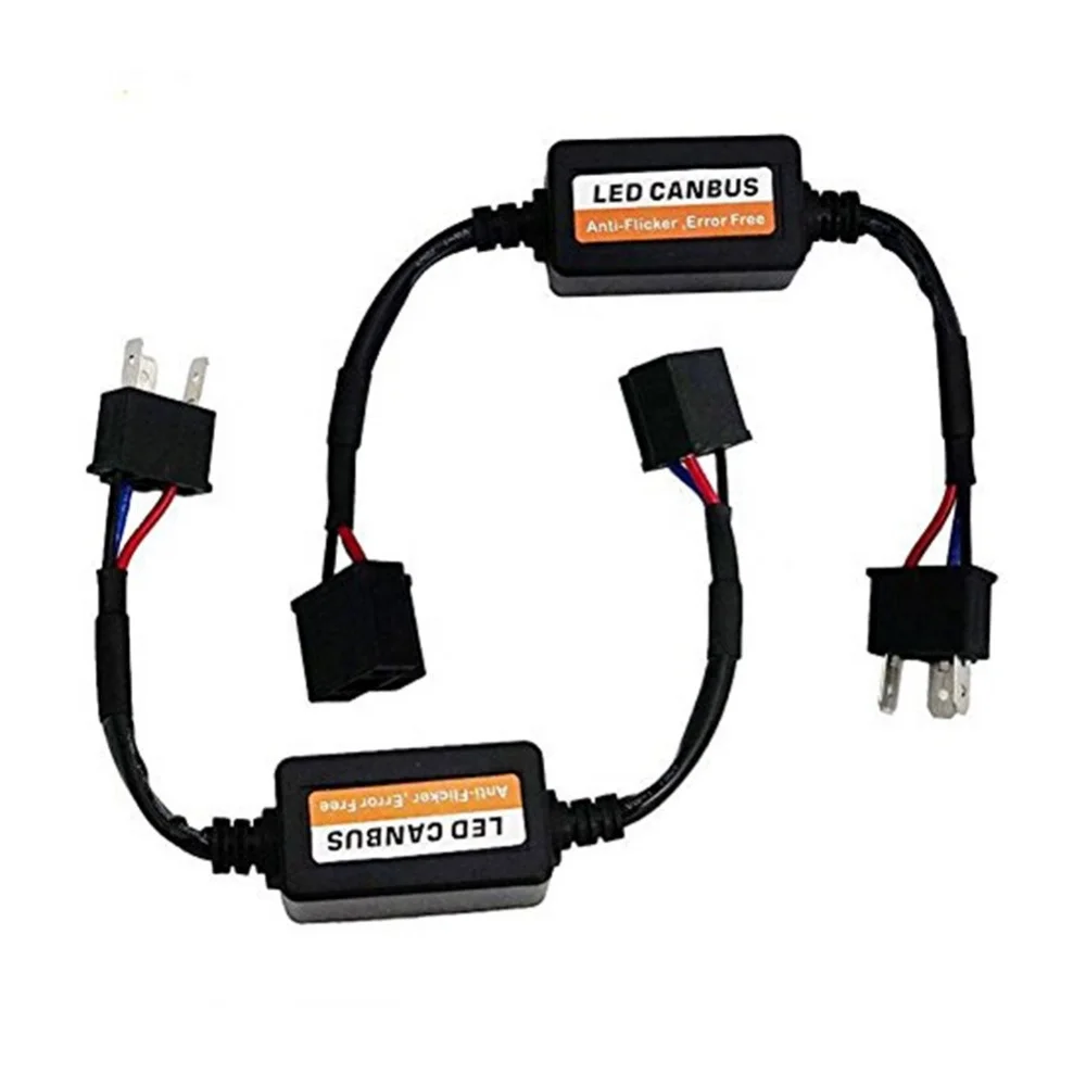 RUTENSE car LED  headlight canbus decode car led error free can bus car decode