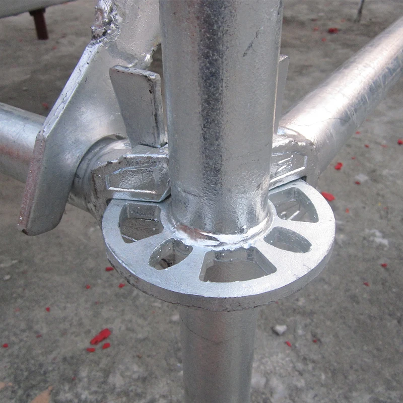 Construction Metal Galvanized Ringlock Scaffolding Ring Lock Ringlock Rental Accessaries