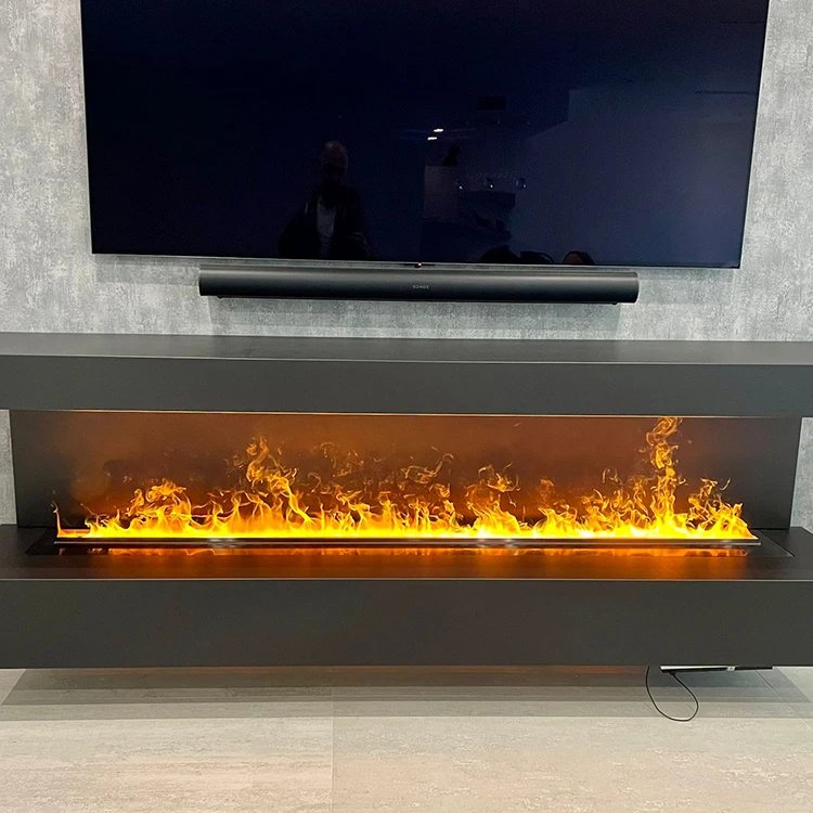 Decor TV Insert  Atomization 3d Steam Electric Fireplace Simulation Flame Steam Electric 3d Water Vapor Fireplace