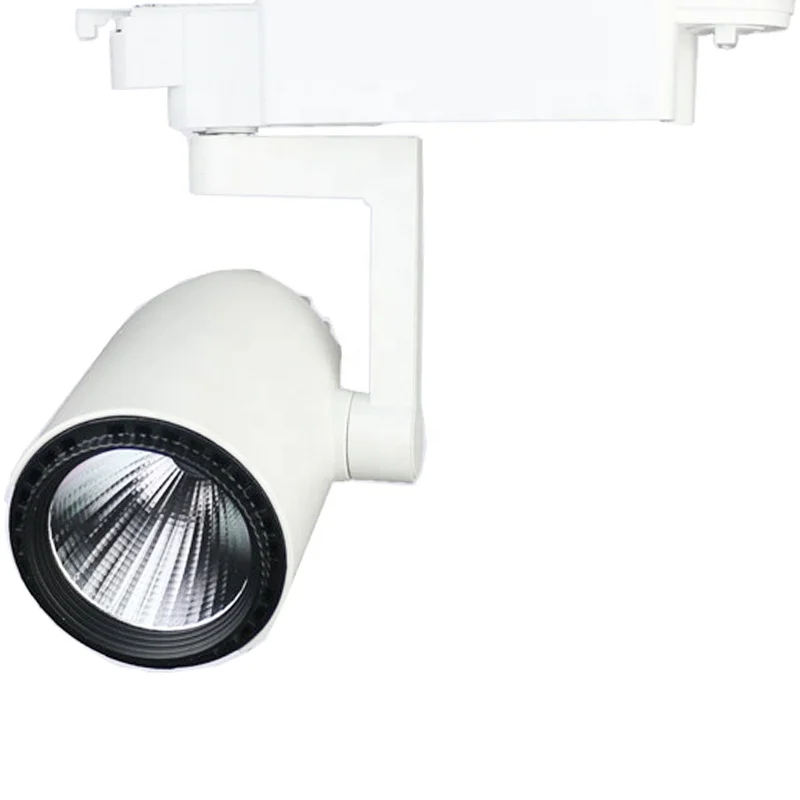 Jianshi 2021 New Design Polarized Light Led Track Light 30w 3000K Jewellery Shop Brand Store Use Commercial Spot Track Led Light