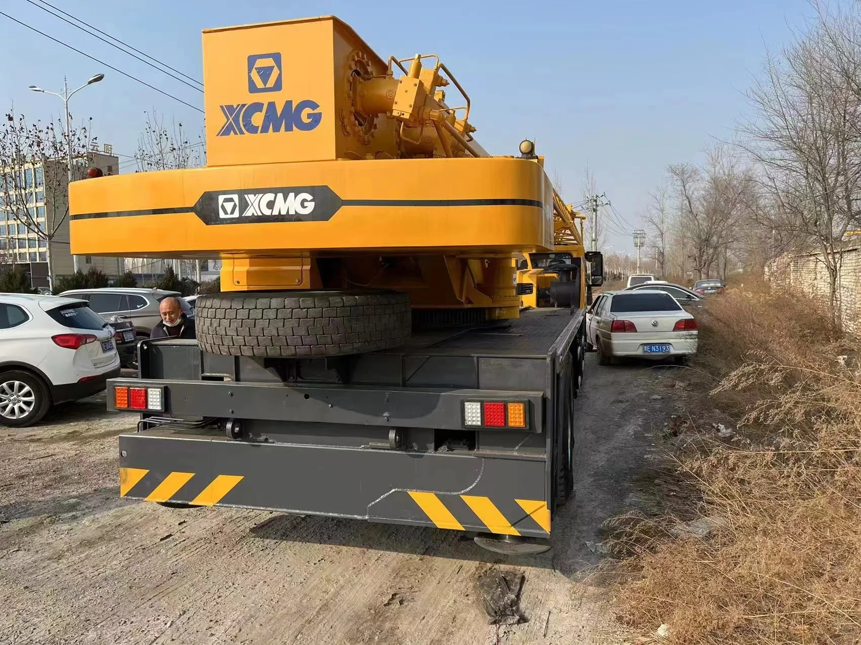 Оригинальный QY25K-II автокран для строительства 25 тонн подъемный кран грузовика быстрая доставка в наличии Автокран