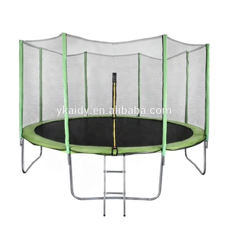15ft Large Outdoor Pumpkin Jumping Mat Trampoline for Kids and Adults with Safety Net Enclosure Gymnastic  Wholesale
