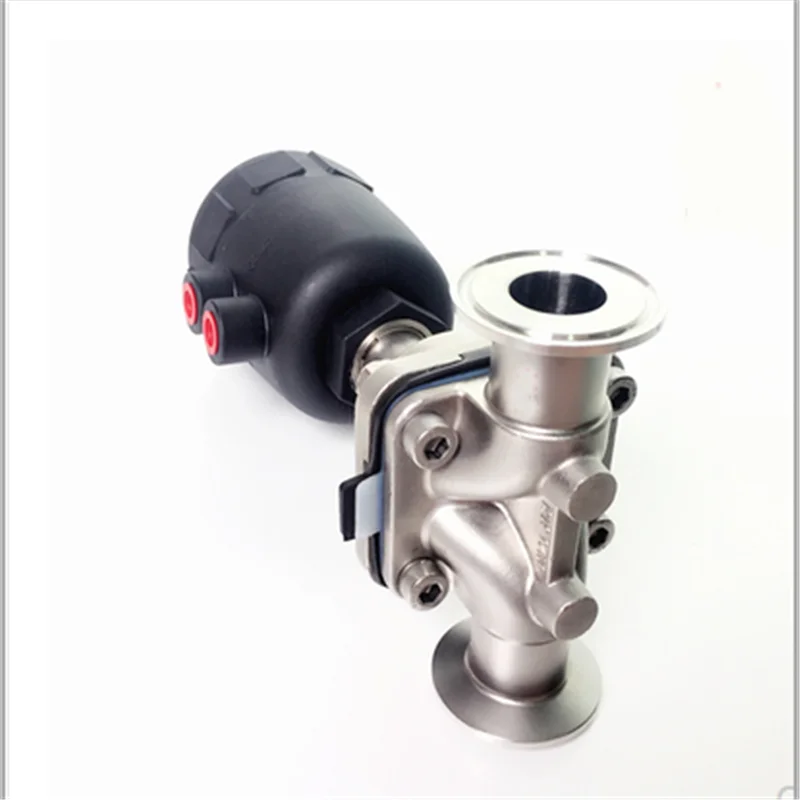China Sanitary Pneumatic Clamped Diaphragm Valve