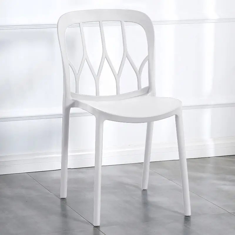 Hot sale cheap plastic strong restaurant dining room chairs wholesale stackable plastic chair
