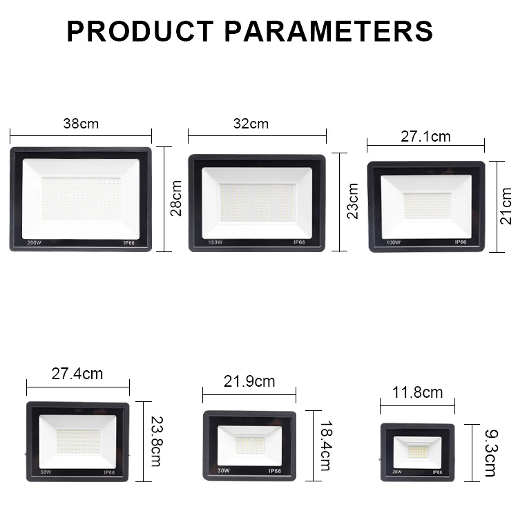 Adjustable Outdoor Waterproof Ip65 LED Flood Lights 50 Watts Floodlight Flood Light COB LED With Good Price For Football Field