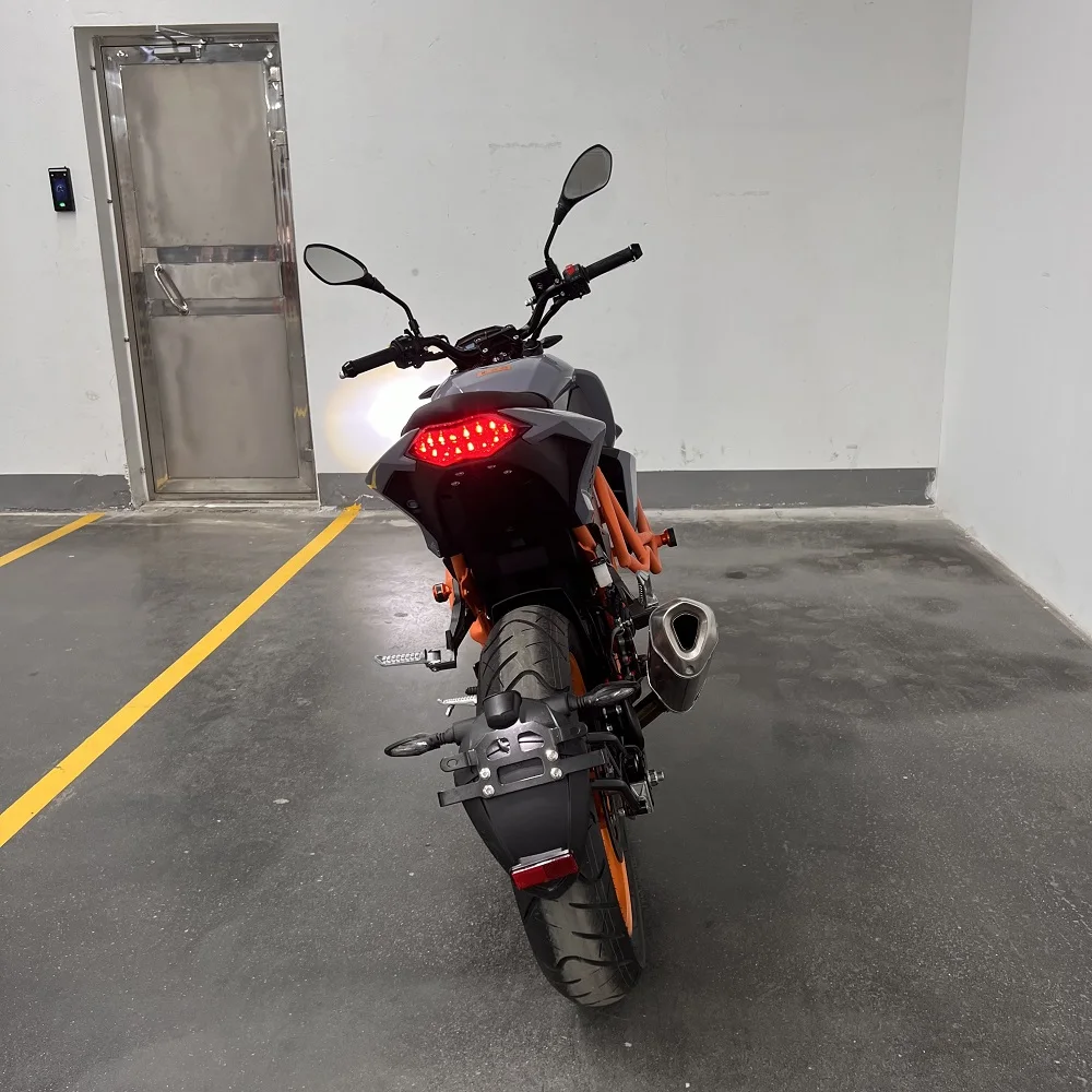 RACING MOTORCYCLE 1 Cylinder,4 stroke Air Cooled Electric+kick start double Disc brake single Disc brake Hydraulic Suspension
