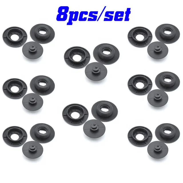 Набор из 4 зажимов для ковриков и VW Passat Polo Golf Jetta Audi A1 A3 A4 A6 Skoda Octavia A5