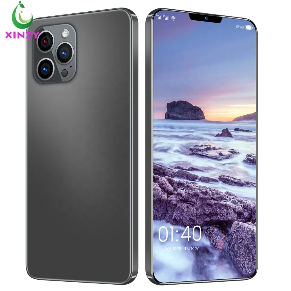 Смартфон XINZY oem 5g i13 pro max, 6,7 дюйма, высокое разрешение, распознавание лица, смартфон, мобильный телефон Android, смартфон