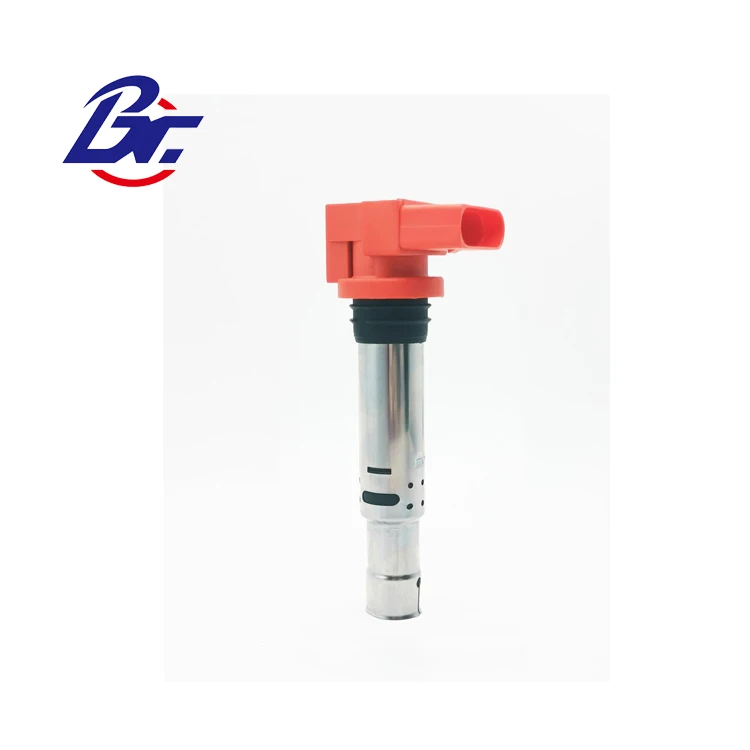 Diesel engine car red assy ignition coil for vw EA111 1.4 1.4T 1.6 OEM 036905715H 036905715F