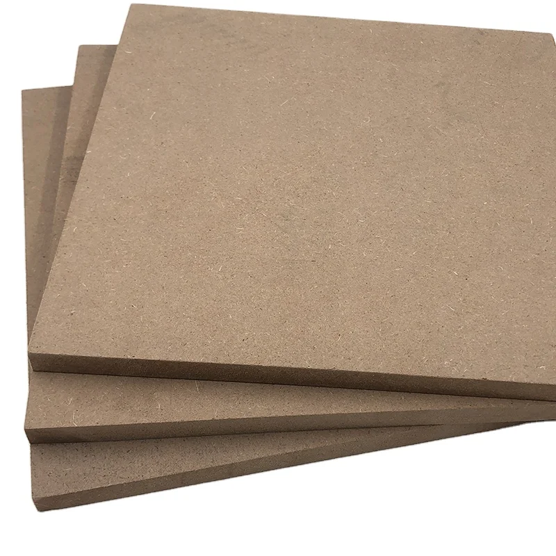 2024 Low Price Wholesale Moisture Resistant High Density 3mm melamine coated Laminated MDF