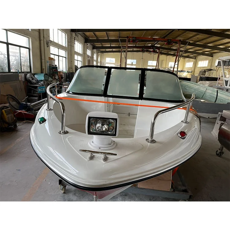 19ft 5.8m Fiberglass Passenger boat 6-8 Seats Fishing Tourist Leisure 115hp  Boat  Yacht