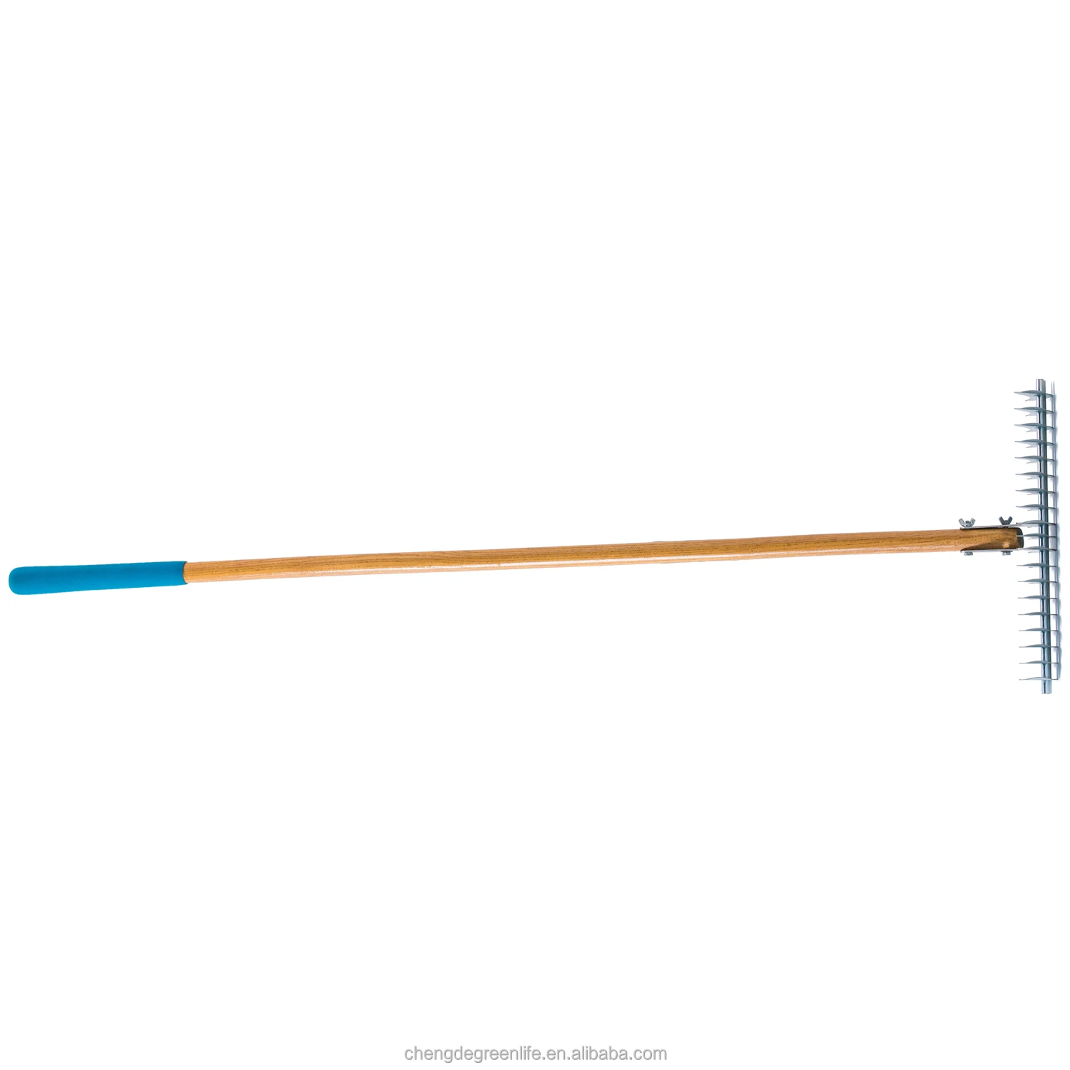 THATCHING RAKE  LONG WOOD HANDLE