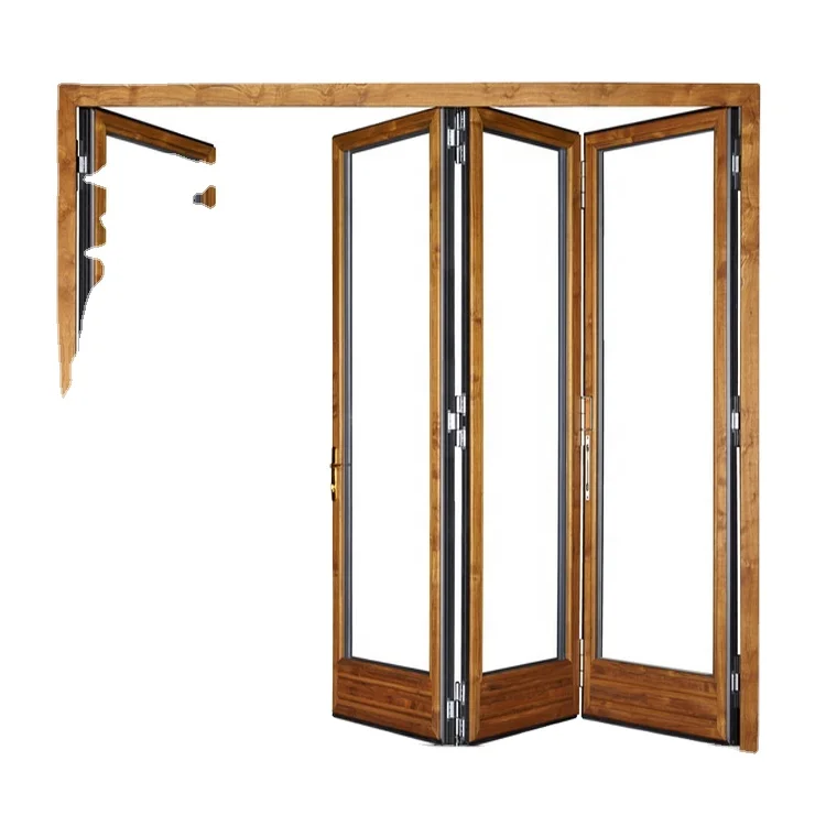 Caravan China Mechanism Frameless Louver Exterior Accessories Screen Bottom Roller Shower Seals Folding Door