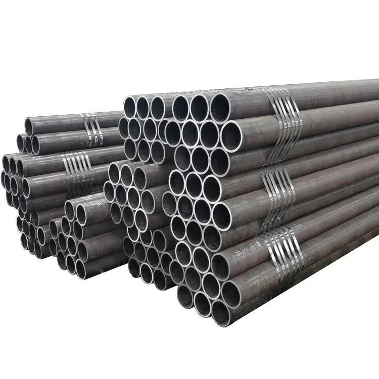 ASTM A53 API 5L Round Black Seamless Carbon Steel Pipe and Tube