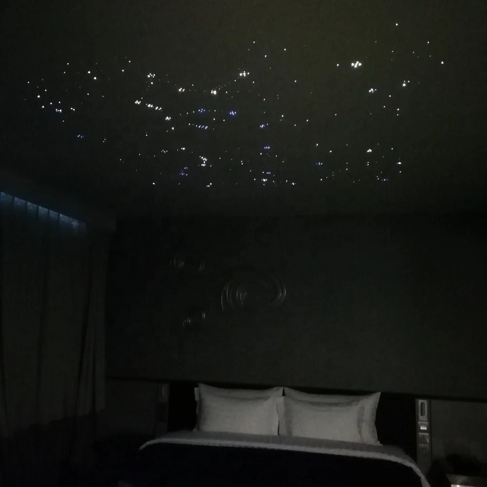 28 Keys Remote Control POF Fiber Optic LED Light Engine for Star Ceiling