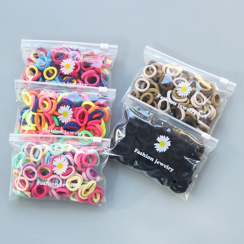 Colorful hair rubber band for children and girl Ponytail Holders
