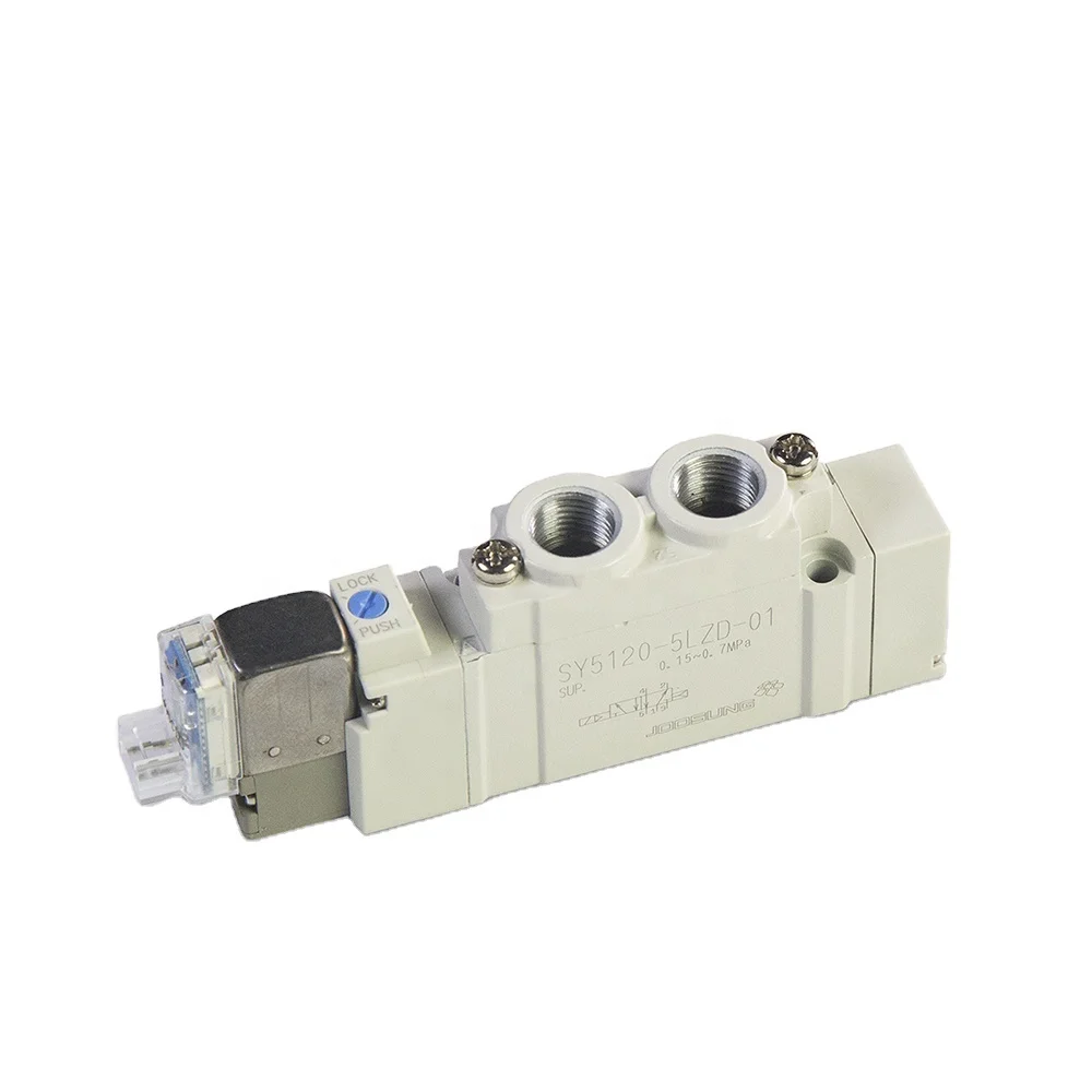 SY5120-5LZD-01 SMC Type SY series Pneumatic Solenoid Valves Pneumatic Air Valves