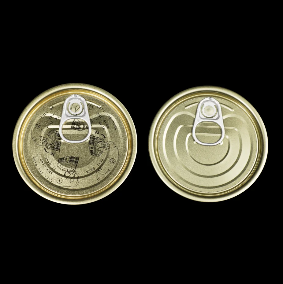 Tinplate Easy Open End EOE for food Can Packaging