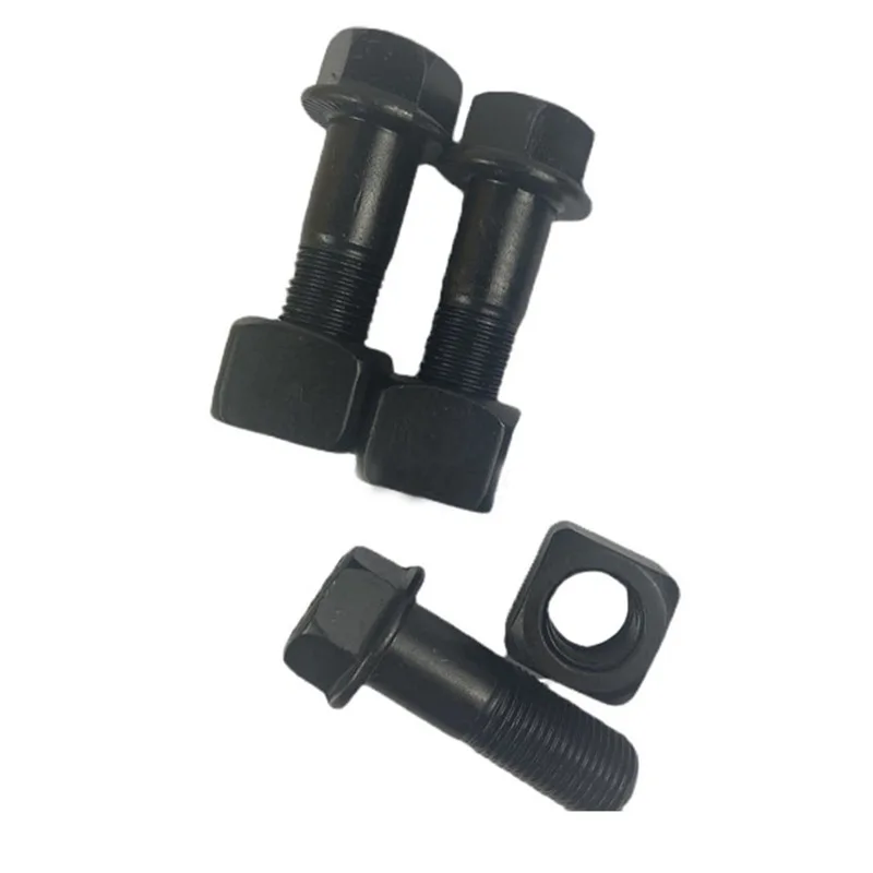 EC460-400-380 Volvo excavator chain plate - track plate screws - bolts - nuts - chain plate screws