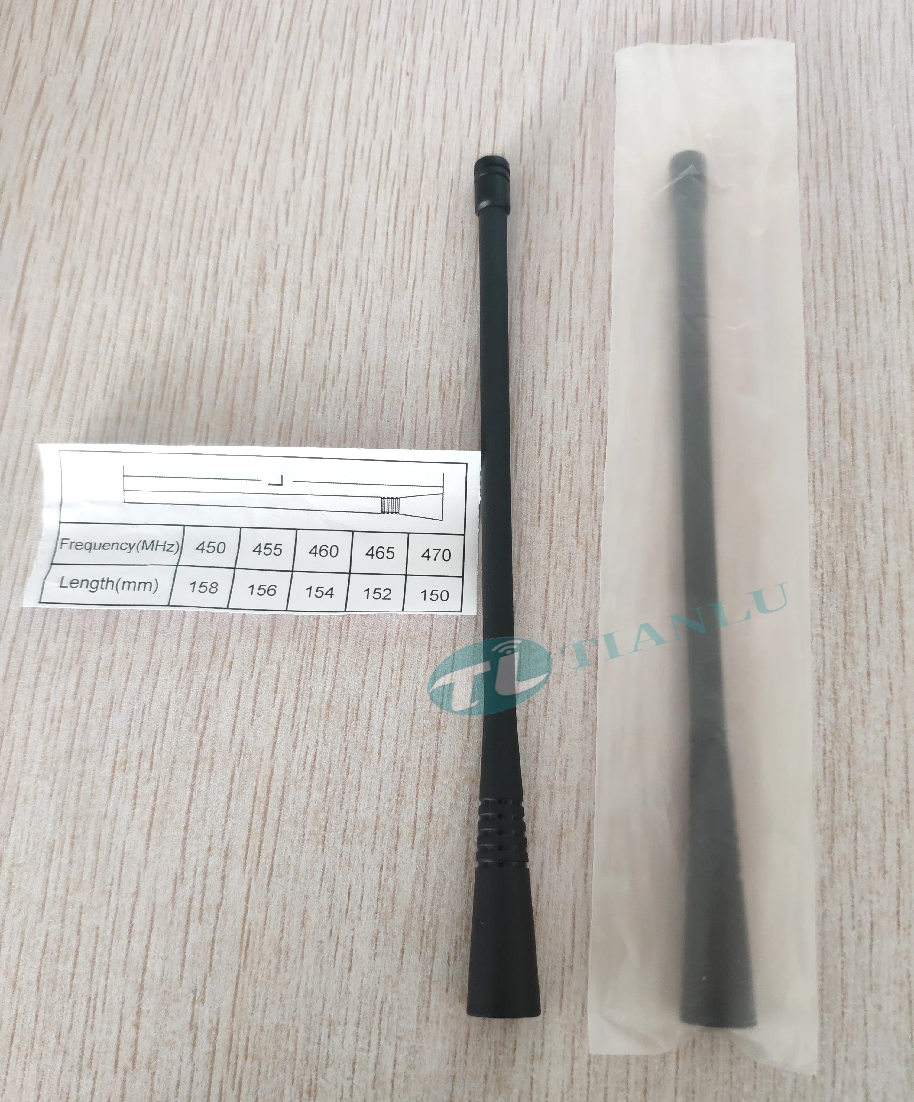 Two-way Radio Rubber Antenna Handheld small UHF 400-520MHz Antenna for Moto HT750 GP388 GP328 Transceiver Accessories Antenna
