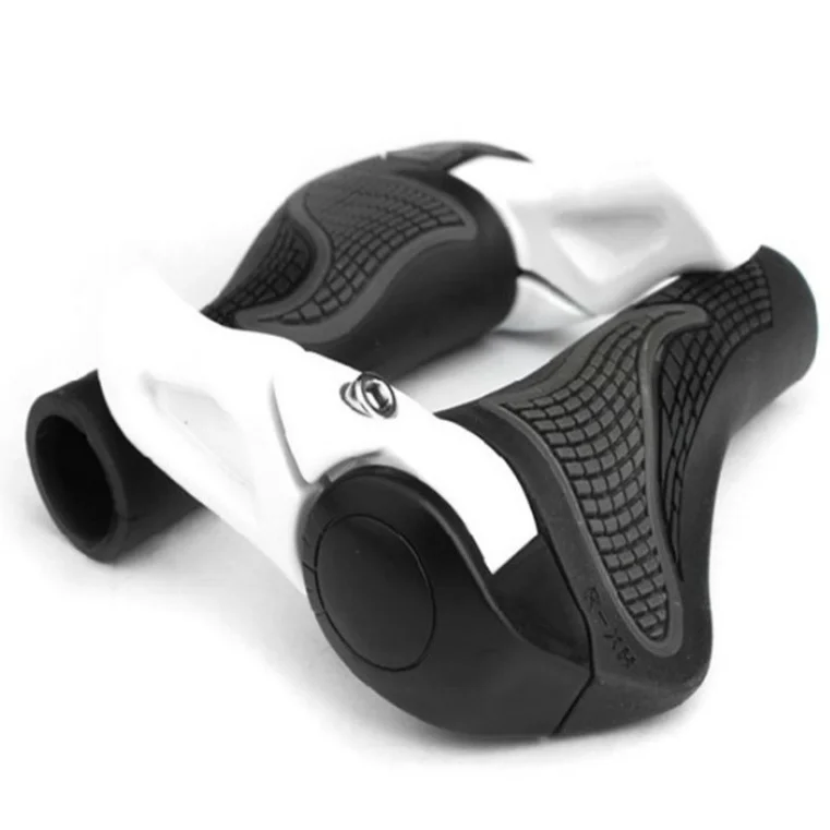 wholesale Ergonomic Grip Anti-skid Damping Auxiliary Handlebar Bilateral Locking Handlebar Bicycle Handle Riding Grip