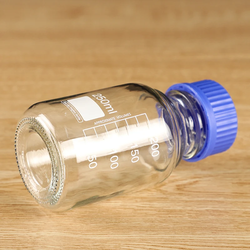  Wholesale Reagent Bottle Lab Chemical Glassware With Blue Screw