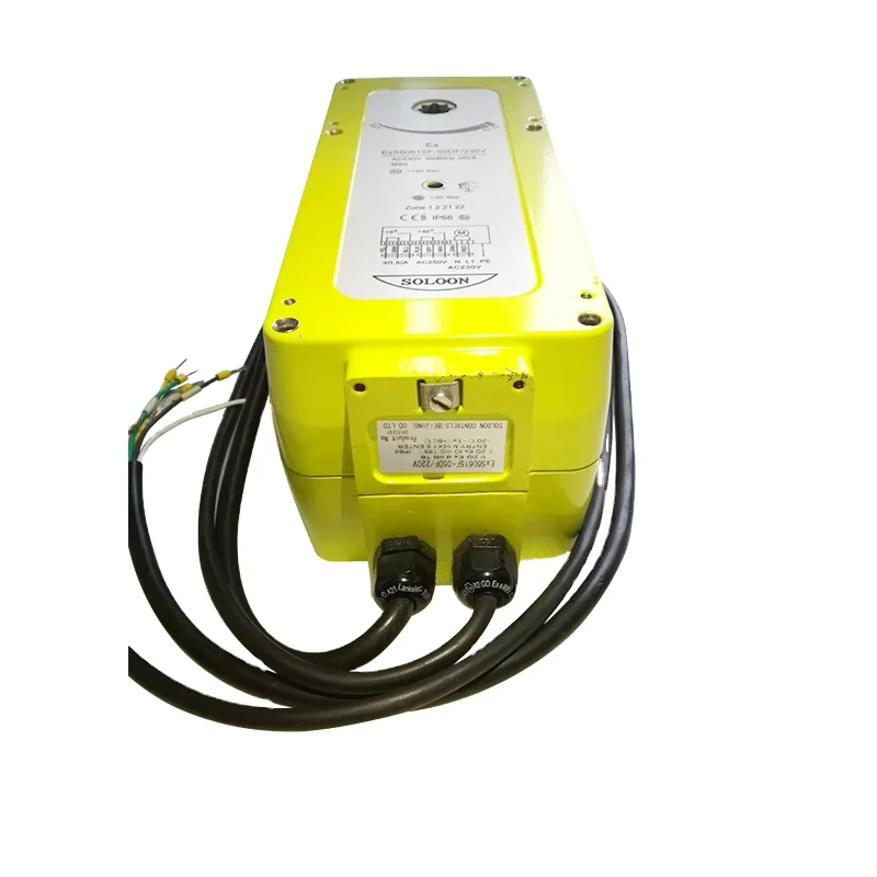 15NM ON/OFF ATEX IECEx Listed Explosion Proof Damper Actuator for HVAC System