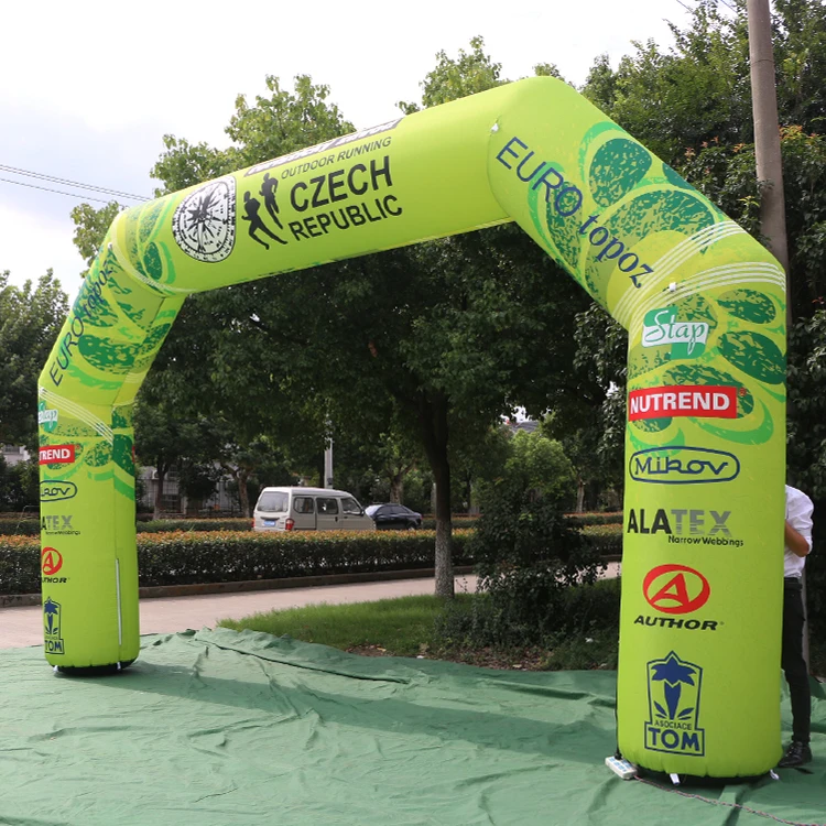 Customized outdoor inflatable archway advertising event inflatable arch for sports