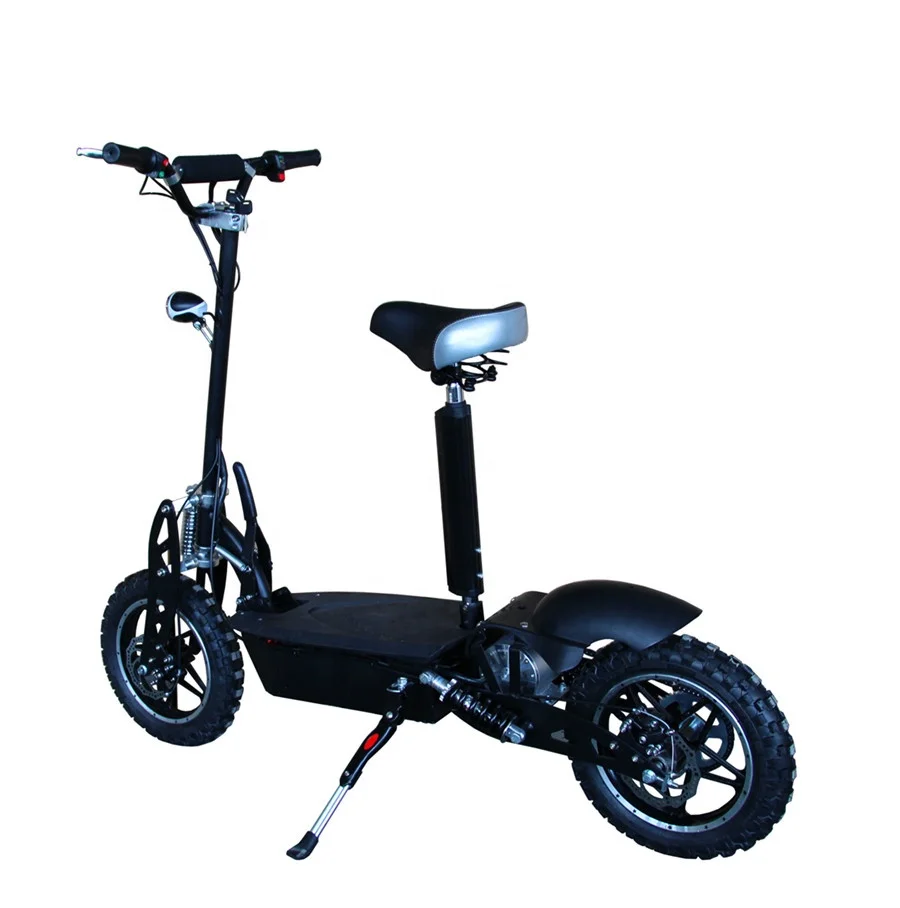 48V 1000W 1600W Folding Electric Scooter with Big Wheel 2 Wheel Electric Bicycle with Seat for Adults