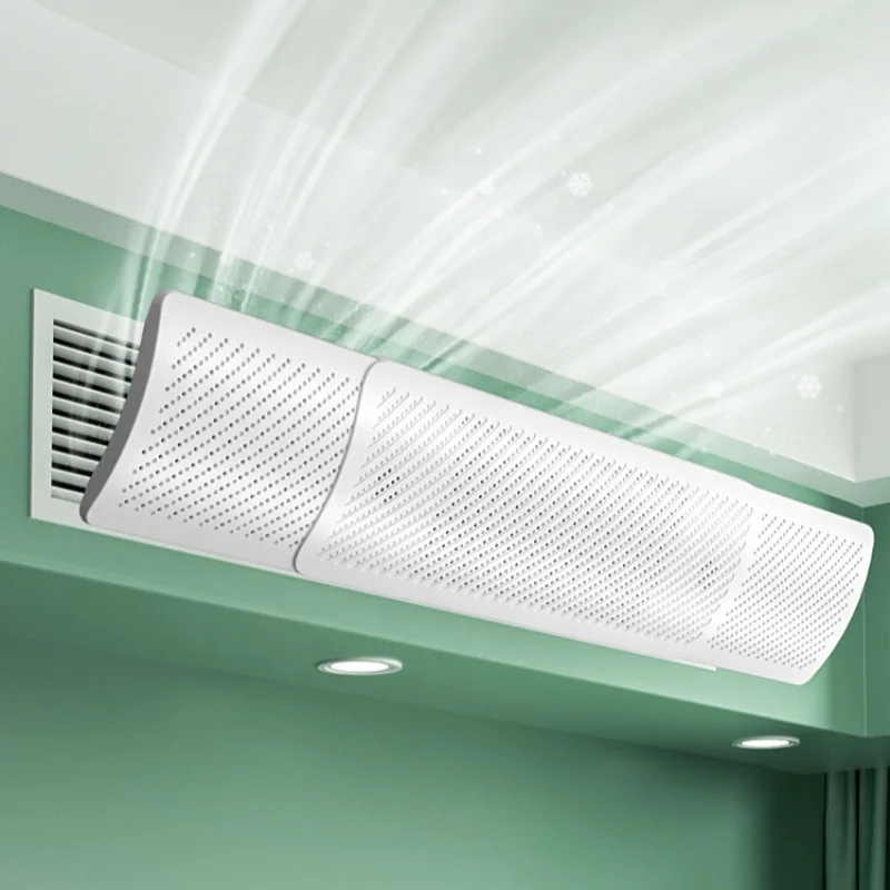 Household Adjustable air conditioner deflector Wing Type AC Windshield Wind Air Conditioner Wind Deflector Nail-free Adjustable