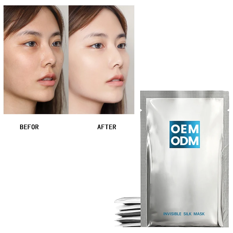 Oumanna beauty face mask paper skin care moisturizing DIY sheet cotton compressed facial mask