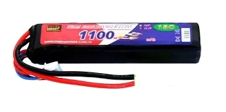 OEM Lipo airsoft 1200 мАч lipo battery 2s 7 4 v nunchuck тройной Аккумулятор для AK M4 HPA