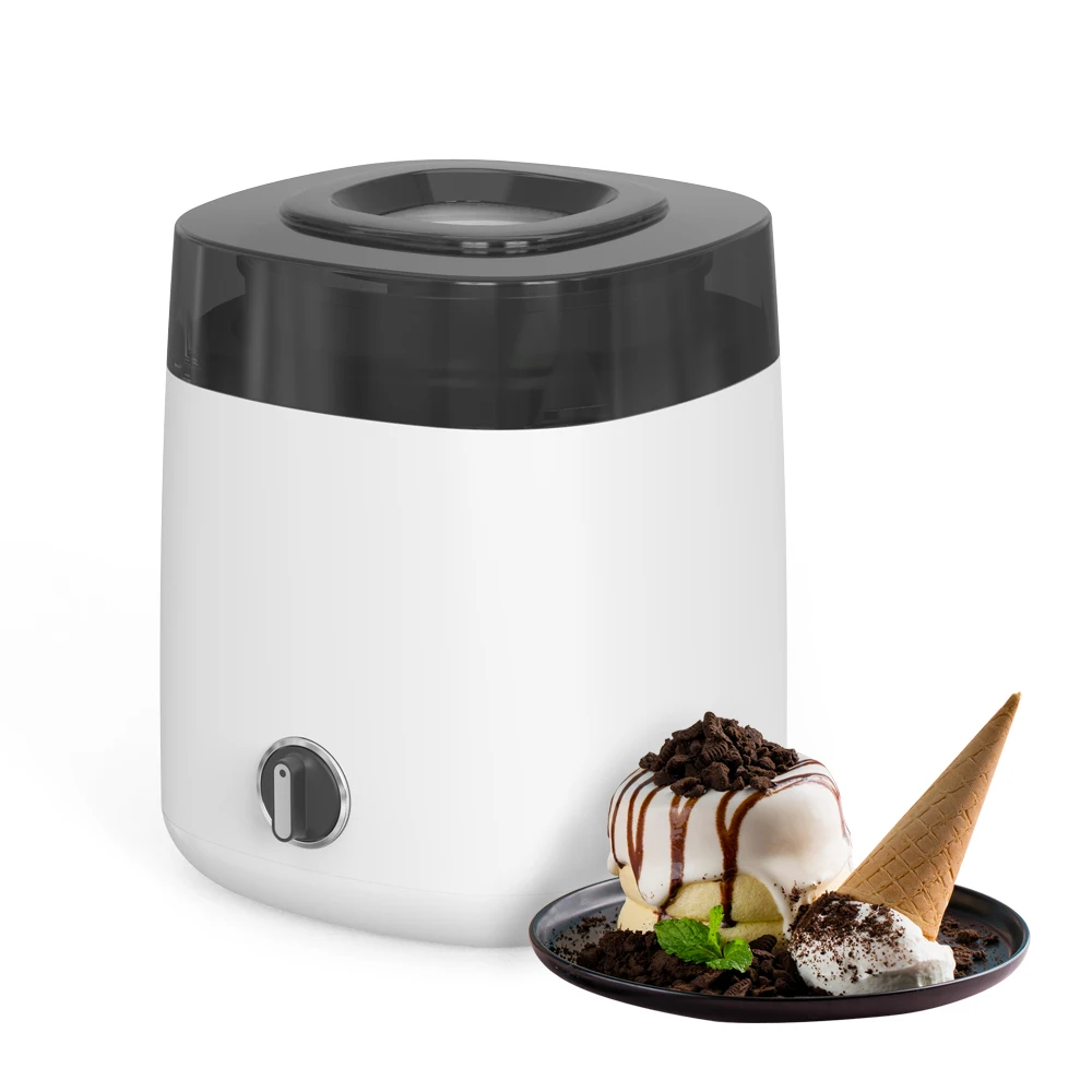 2024 Portable One Button Control Ice Cream Machine Popular Household Automated Fresh Fruit 3 Flavor Soft Ice Cream Machines