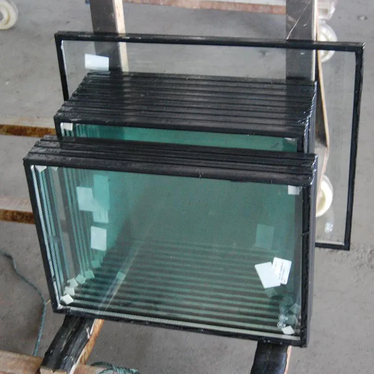 Manufacture Good Quality Insulated Glass 12mm 24mm Heat Insulating Lew-e Double Glazing Triple Panel Tempered Window Glass