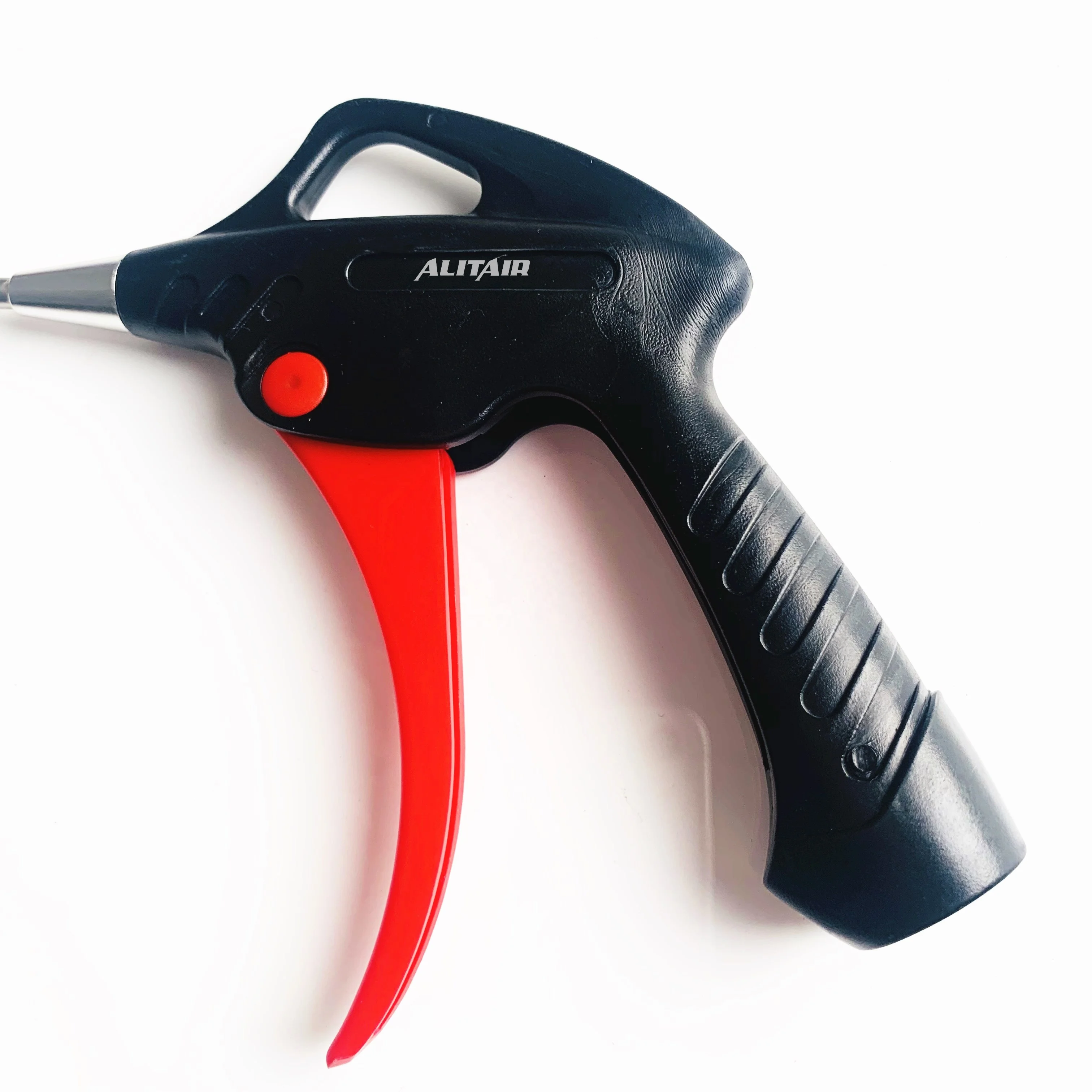 High pressure Pneumatic Tool Air Blow Dust Gun Polyacethal Plastic Body AD-2-100A With Stainless Steel Nozzle