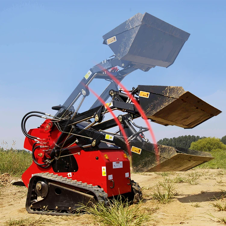 Direct Selling Mini Track Skid Steer Loader EPA engine Factory Price skid steer for sale