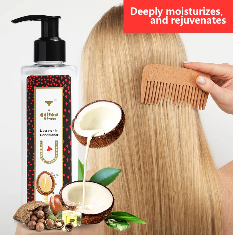Private Label Avocado Hydrating Repair Thick Leave-In Cream For 4c Hair 250ML
