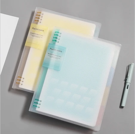 2024 New Sale High Quality Office School Notebook Colorful Loose Leaf Removable Coil Book