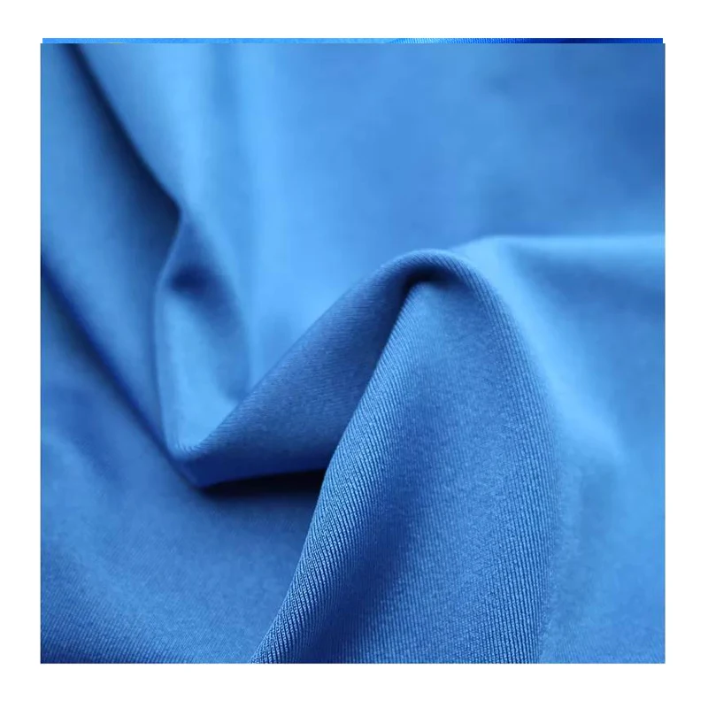 stock lot high elastic custom dyed polyester spandex 86 polyamide 14 spandex fabric for swimwear