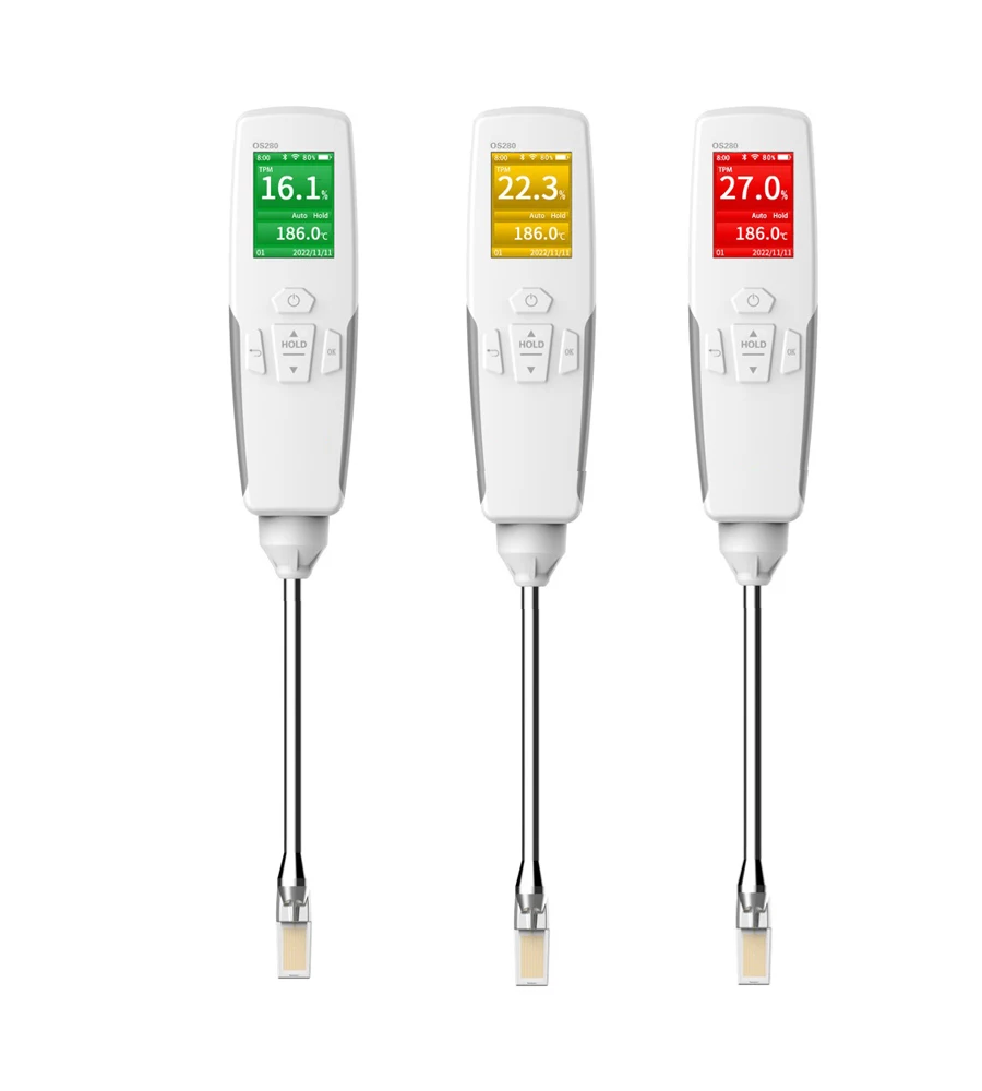 WEIAI Portable Digital cooking oil quality tester high temperature Fast Measurement TPM laboratory cooking oil tester