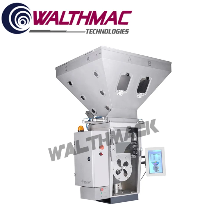 volumeric dosing mixer machine  Plastic industrial online installation PVC Granule Material Gravimetric Blender