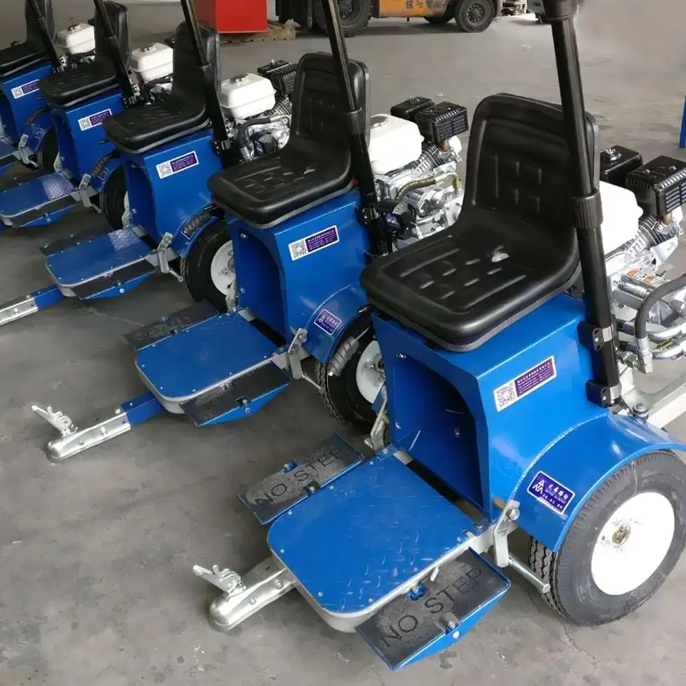 6.5HP engine Road marking Auxiliary equipment road marking machine booster machine