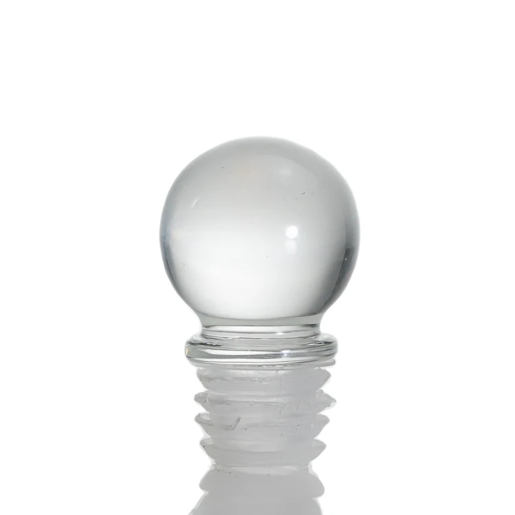 Wholesale Glass Ball Shaped Wine Cork Stopper For Diffuser Bottle
