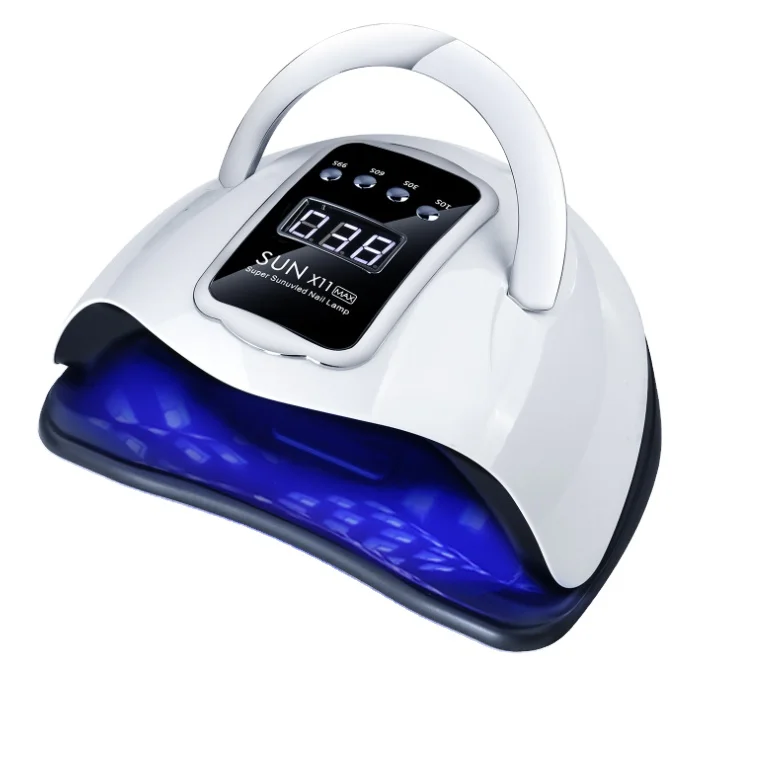 280W High Power X11 Ultraviolet LED UV Nail Lamp Cordless Smart Sensor Phototherapy 365nm Wavelength Nail Salon Wholesale