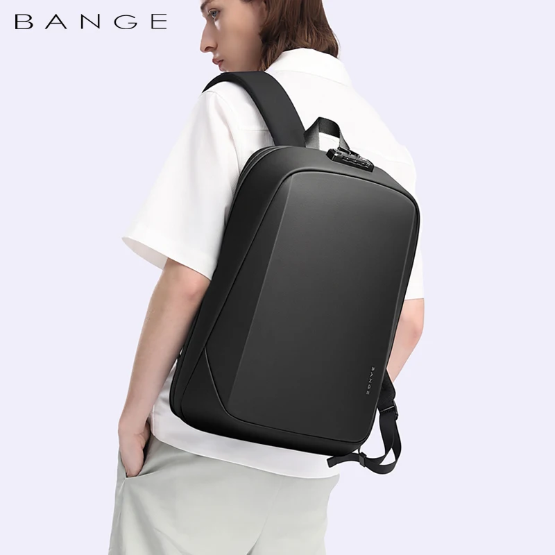 BANGE new design 15.6inch usb wholesale man mochila business bag travel custom waterproof laptop backpack
