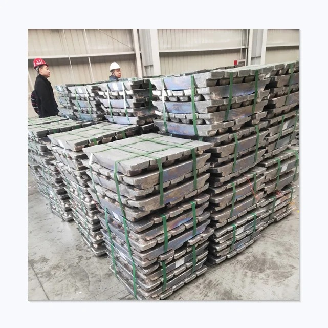 High Purity Lead Ingots 99.994% Pb Metal Ingot with Cheap Price